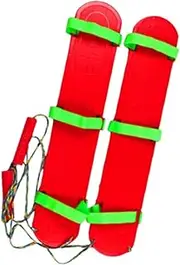 harayaa Hand and Foot Board, Balance Coordination Sensory Training Children Toy, Outdoor Sports Sensory Balance Board, Red 3 Person