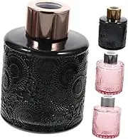 COMNESTBI 4Pcs Diffuser Bottles Elegant Dried Flower Essential Oil Containers for Home Fragrance Refillable Design for Bedrooms Living Rooms and More