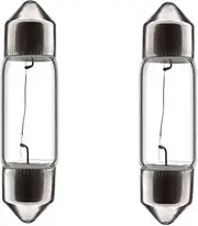 2 x SV7 3 W 8 x 31 12 V light bulb car motorcycle moped scooter tractor truck van