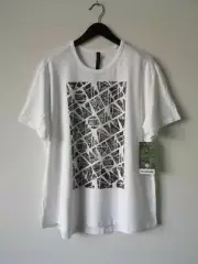 NWT LULULEMON SEAWHEEZE White 5 Year Basic T Pima Cotton Top Men's XXL Rare