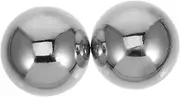 2pcs Stainless Steel Baoding Balls Durable Manual Massage Balls for Hand Exercise Solid Construction for Stability Portable Wellness Tool Easy to Clean Design