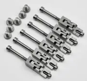 Guitar Tremolo Saddle Set Titanium Alloy Fits Floyd Rose Original/Spceial Bridge