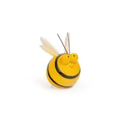 A.FRESCO Buzz Bee Garden Insect Ornament Hanging Decor Small 16.5x26.6cm Yellow