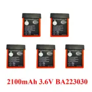 5x 3.6V BA223030 Battery 2100mAh For HBC Radiomatic Crane Remote Control Battery