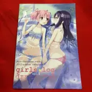 Girls Log Vol.1 Kyuri Puella Magi Madoka Magica Illustration Book Comiket C85