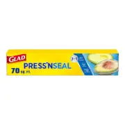 Glad Press 'n Seal Food Wrap 70 Sq Ft