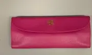 RAPPORT LONDON JEWELRY ROLL GERANIO LEATHER-BRAND NEW GIFT BOXED MODEL F128 PINK