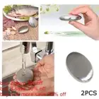 Washing Deodorant Soap Oval Hand Washer Stainless Steel Deodorizing Metal Soaps