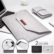 Wool Felt Laptop Bags Sleeve Cover 11" 13 15.6 inch For Macbook Air Pro Case For