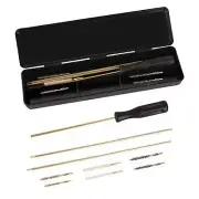 9X GUN CLEANING KIT Barrel Air Rifle Pistol Airgun Rimfire 177 22 Rods Brushes