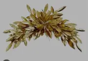 Bay Gold Leaf Swag Decor Wedding Christmas Birthday Faux Leaf Garland