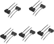 Parliky 5sets Rj11 Adapters Set for Telephone Supplies Splitter Adapters Detachable Design Suitable for Multiple Devices 4pcs*5