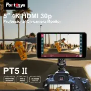 Portkeys PT5 II 5" 4K30P HDMI 3D LUT Camera Monitor FHD IPS Touch Screen Monitor