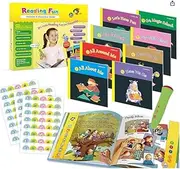 Ophaya Learn-to-Read, Reading Pen with 8 Learning Books