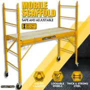 450kg Mobile Scaffold High Work Safety Platform Scaffolding Portable Ladder +S