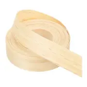 Pine Edge Banding, 1 in x 25 ft Wood Veneer Tape, Pre-glued Flexible