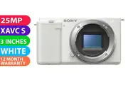 Sony ZV-E10 Mirrorless Camera White (Body Only) - BRAND NEW