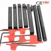 7PCS Set Of 12mm Lathe Turning Tool Holder Boring Bar CNC tools lathe cutting