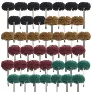 40Pcs Double Wheel Buffing Polishing Set for Dremel Rotary Tool Bit Accessories