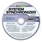 QuickStart System Synchronizer XP (PC-CD, 2005) for Windows - NEW CD in SLEEVE