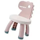 kindergarten chair Ergonomic Design Kids Step Stool Cartoon Dinosaur Plastic