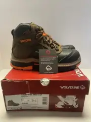 Wolverine W10717 Hiker Boot, XW, 8, Brown, Waterproof Leather - Brand New