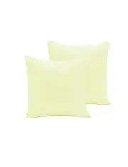 Pair of Polyester Cotton European Pillowcases