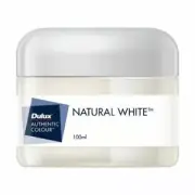 Dulux 100ml Natural White Sample Pot - 3pk