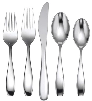 Oneida Stafford Mirror 18/10 Stainless 65pc. Flatware Set (Service for Twelve)