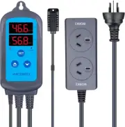Inkbird Digital Wi-Fi Humidity Controller AU Plug IHC-200 Dual Outlet Pre-Wir...