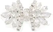 LIGHTAOTAO Rhinestone Bow Knot Patches Durable Adhesive Appliques for Bags Hats Shoes Clothing Versatile Crystal Craft Decorations with Easy Application for Stunning Accessory Enhancement