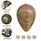 1/2/4Pcs Wasp Nest Decoy Hanging Wasp Deterrent for Wasps Hornets Yellow Jackets