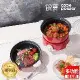 福利品【CookPower鍋寶】多功能料理鍋1.5L-紅 DH-1876R