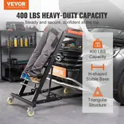 Automotive Topside Creeper, with Adjustable Height 48" to 76", 181.44KGS Capacity High Creeper, 4 Swivel Caster Wheels, Heavy Duty Foldable Creeper for Auto Repair and Maintenance