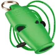 NEON GREEN Fox 40 Micro Whistle Rescue Safety Alert FREE LANYARD - BEST VALUE