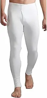 [SiXsigma Sports] Men's Brushed Thermal Insulated Long Johns Front Fly Winter Underwear Base Layer Warm Cotton Thermal Underwear Bottoms