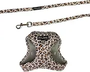 Dan & Sam Wild One Step-in Cat Harness & Lead - Large, Easy Fit & Adjustable, Secure & Comfortable for Outdoor Adventures, Durable & Stylish Design for Cats