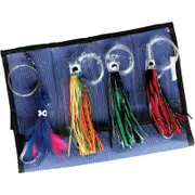 Williamson Master Kit - 4 x Assorted Trolling Lures in Mesh Lure Wrap