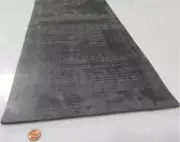 Butyl Rubber Sheet, 60A, 1/4" x 12" x 24"