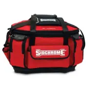 New Sidchrome Heavy Duty Round Top Tool Bag Twin zips with Rubber Grips
