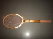 NOS VINTAGE "SCHEHERAZADE" WOODEN TENNIS RACKET - NEVER USED