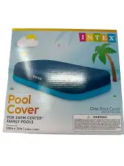 Intex B008VQWPDK Rectangular Pool Cover for Swim Centers 58412EP~120"x 72"