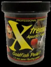 Xtreme Goldfish 142g Semi Floating 1.5mm Pellet Aquatic Fish Food