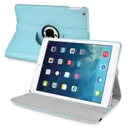 MCC iPad Pro 9.7-inch Smart 360 Rotate Leather Apple Case Cover Skin 9.7" [Sky Blue]