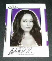 2017 Benchwarmer ASHLEY DORIS America the Beautiful Gold Foil Black Auto PLAYBOY