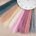1PC Fluffy Pampas Grass 56.5CM Fake Plant Reed Colorful Home Decor