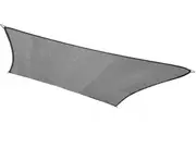 Wallaroo 3m X 5m Outdoor Sun Shade Sail Canopy - Grey Cloth Rectangle Sailcloth UV Block