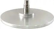 EBIEFLY Large Air Quick Connector Vacuum Vac U Lock Machine Attachments Suction Cup Reciprocating Saw Adapter Prevent Rotation Sawzall Smooth Aluminum Alloy 12cm/4.7in (Silver Large)