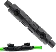 Aquarium Control Valve - Fish Tank Quick Disconnect Adapter | Water Flow Regulator | Inline Filter Hose Reducer, Secure Pipe Connector, CO2 Air Controller for Systems