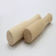 Wooden Garlic Crusher Crushing Ice Mallet Wooden Grinder Masher